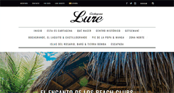Desktop Screenshot of lurecartagena.com
